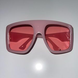 Two-Toned Pink Oversized Sunglasses 🎀